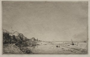 View from Port du Dives (Calvados) by Maxime Lalanne