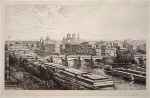View from the Louvre
