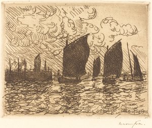 Return of the Boats by Maxime Maufra