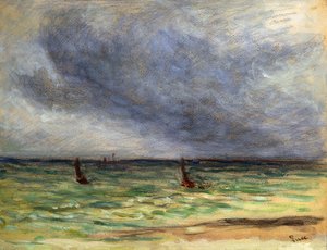 Departing Trawlers, 1930-1934 by Maximilien Luce