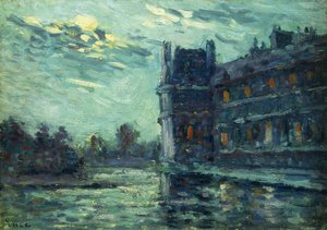 The Floods of 1910, The Pavilon de Flore, at The Louvre, Paris