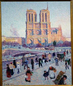 The Quai Saint Michel and Notre Dame