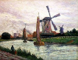 The Windmill by Maximilien Luce
