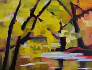 Golden Autumn Reflections