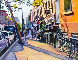 Sunny City Street
