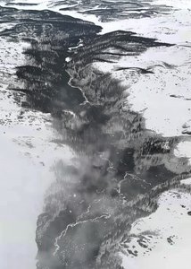 Winding Winter River