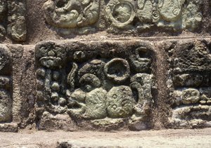 Glyph of the City of Copan on the Hieroglyphic Stairway, Late Classic Period