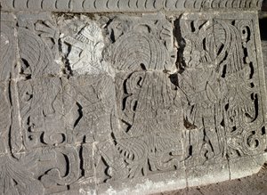 The great ball court, 750-1200 by Mayan Mayan