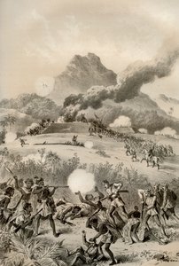 Taking a Maori Redoubt, Maori Wars