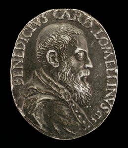Benedetto Lomellini of Genoa, Cardinal (obverse) by Medallist T.R.