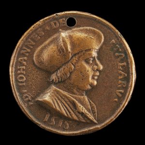 Jean de Talaru, Died 1550, Canon of Fourvière 1517, 1518 by Medallist of 1518
