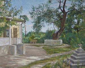 The manor house Tarkhany by Meer Michailovich Gokhstein