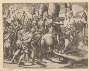 Triumph of Scipio by Meester van de Dobbelsteen