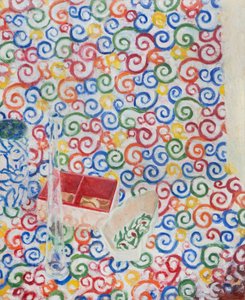 Still Life with Glass Bottle by Megan Williamson