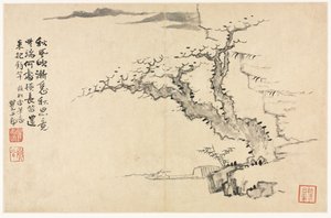 Landscapes in Various Styles after Old Masters by Mei Qing