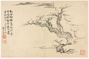 Landscapes in Various Styles after Old Masters by Mei Qing