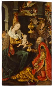 Adoration of the Magi by Meister der Habsburger