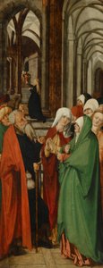 Presentation of Mary by Meister der Oberfalkensteiner Altarflügel