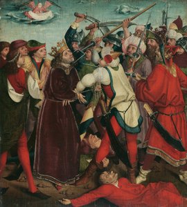 Martyrdom of St. Oswald in the Battle by Meister der Oswaldlegende