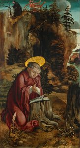 Saint Benedict Before the Cave in Subiaco by Meister des Innerochsenbacher Annenaltars