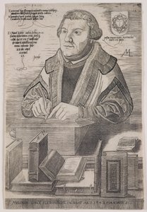 Martin Luther by Melchior Lorck