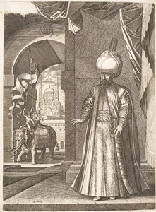 Portrait of Sultan Suleiman the Magnificent (standing)