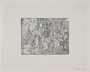 The Adoration of the Magi by Melchior Lorck