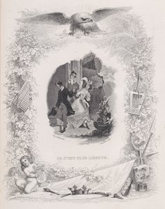 It is No Longer Lisette, from The Songs of Béranger, 1829 by Melchior Péronard, Auguste Blanchard I