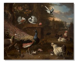 Menagerie by Melchior de Hondecoeter