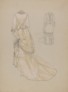 Wedding Dress, c. 1936 by Melita Hofmann