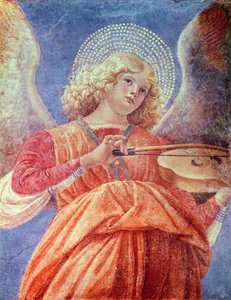 Musical Angel with Violin by Melozzo da Forli