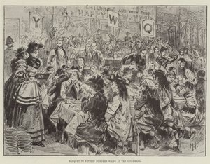 Banquet to Fifteen Hundred Waifs at the Guildhall