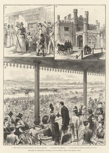 Sketches at Melbourne, Australia by Melton Prior