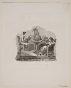 Scene with Two Women