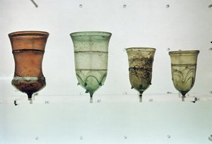 Selection of Frankish Glasses, 4th-5th Century