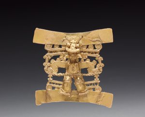 Animal-Headed Figure Pendant