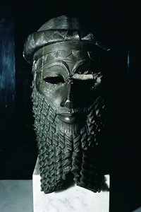 Head of Sargon I (c.2334-2279 BC) 2334-2200 BC by Mesopotamian