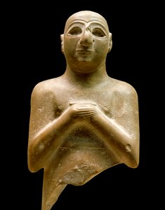 Statue of Lugaldalu (Orant) by Mesopotamian Mesopotamian