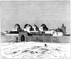 The Mosque of the Swords, Kairwan, c1890