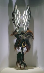 Costume mask used by the Zapotec peoples of the Oaxaca region of Mexico by Mexican School