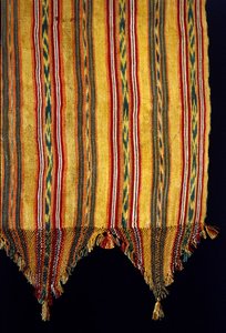 Detail (rebozo, late 19th century)