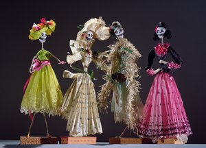 Ladies of the Day of the Dead, from Oaxaca
