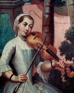 Violin Player (detail)