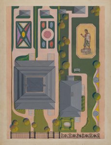 Ward and Green Gardens, c. 1936 by Meyer Goldbaum