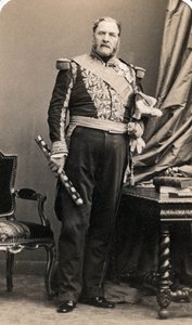 Portrait of Marshal Forey (1804-1872). Photograph by Mayer and Pierson by Meyer and Pierson