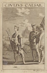 Julius Caesar, Roman statesman and general by Michael Burghers