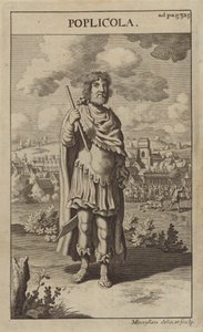 Publius Valerius Publicola, Roman consul by Michael Burghers