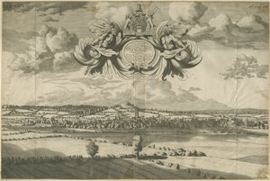 Stafford - East North East Prospect: Engraving by Michael Burghers