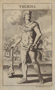 Theseus, mythical Greek hero and founder-king of Athens