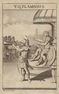 Titus Quinctius Flaminimus, Roman general by Michael Burghers